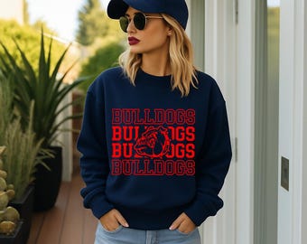 Vintage Bulldogs Sweatshirt