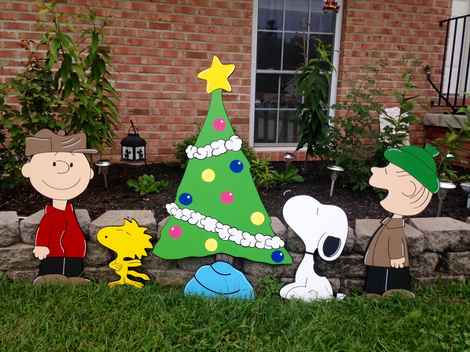 Peanuts charlie brown christmas yard art decorations.. Etsy