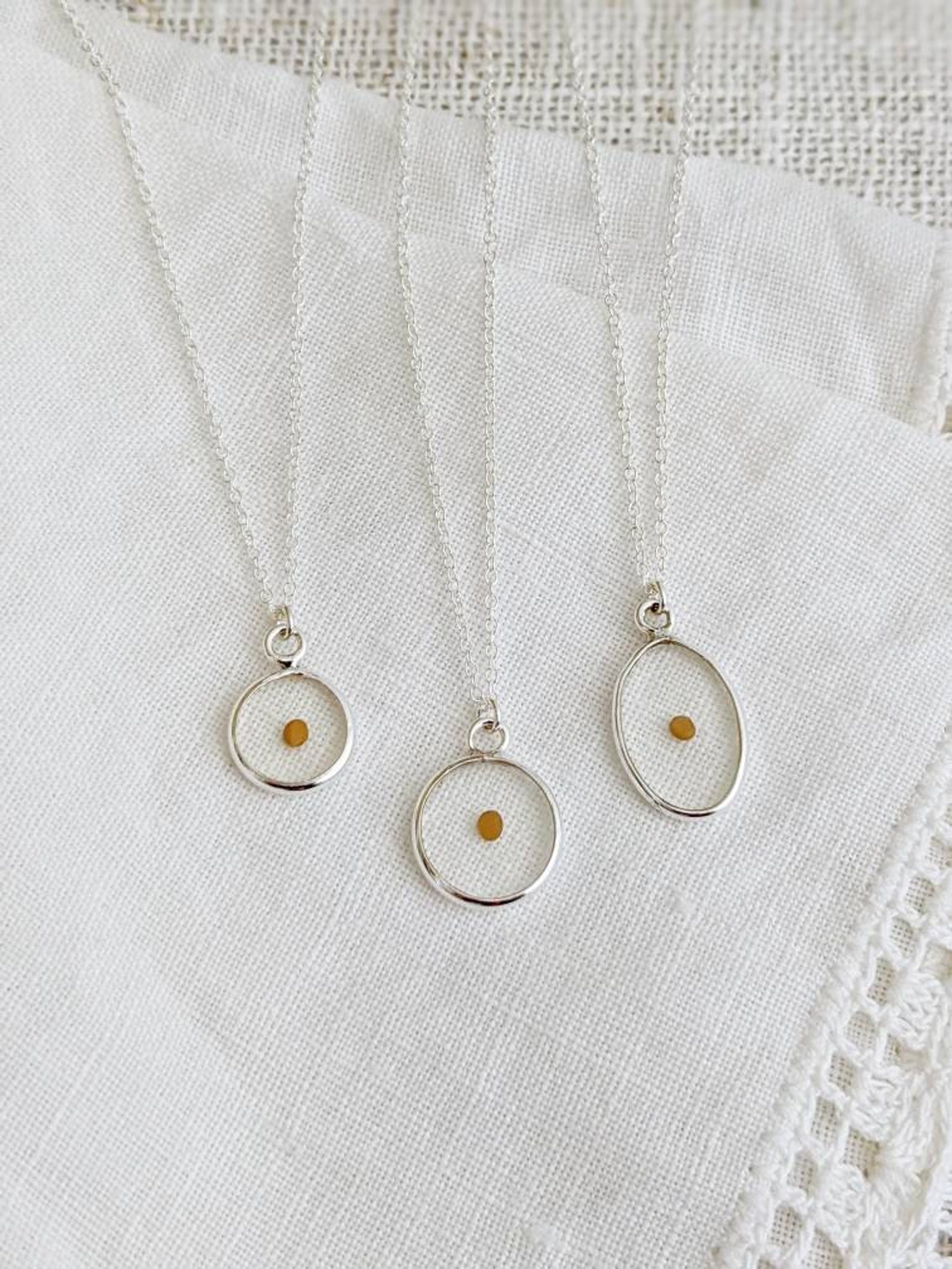 Mustard Seed Necklace Gold Mustard Seed Necklace Silver Etsy