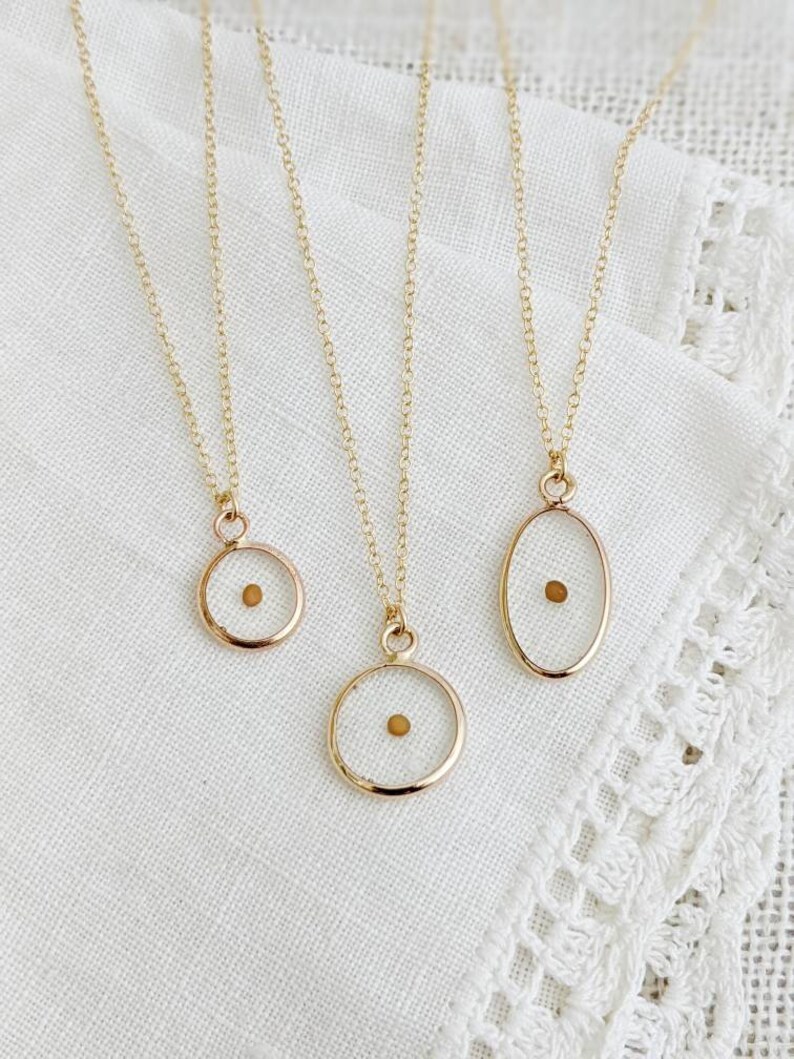 Mustard Seed Necklace Gold Mustard Seed Necklace Silver Etsy