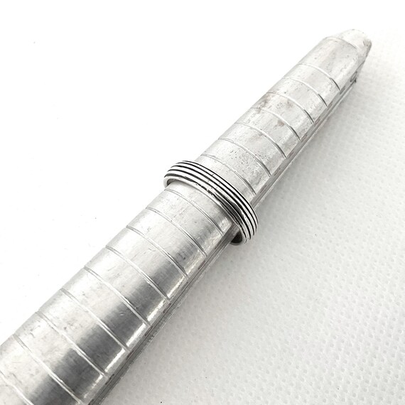 Vintage Sterling Silver Adjustable Open Ring for … - image 3