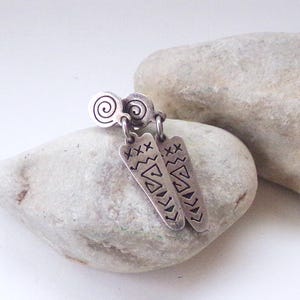 Orecchini vintage in argento sterling 925 del Messico