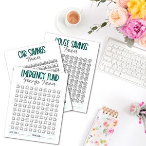 Savings Tracker, Savings Tracker Printable, Money Savings Challenge, Money Challenge, Savings Challenge Tracker