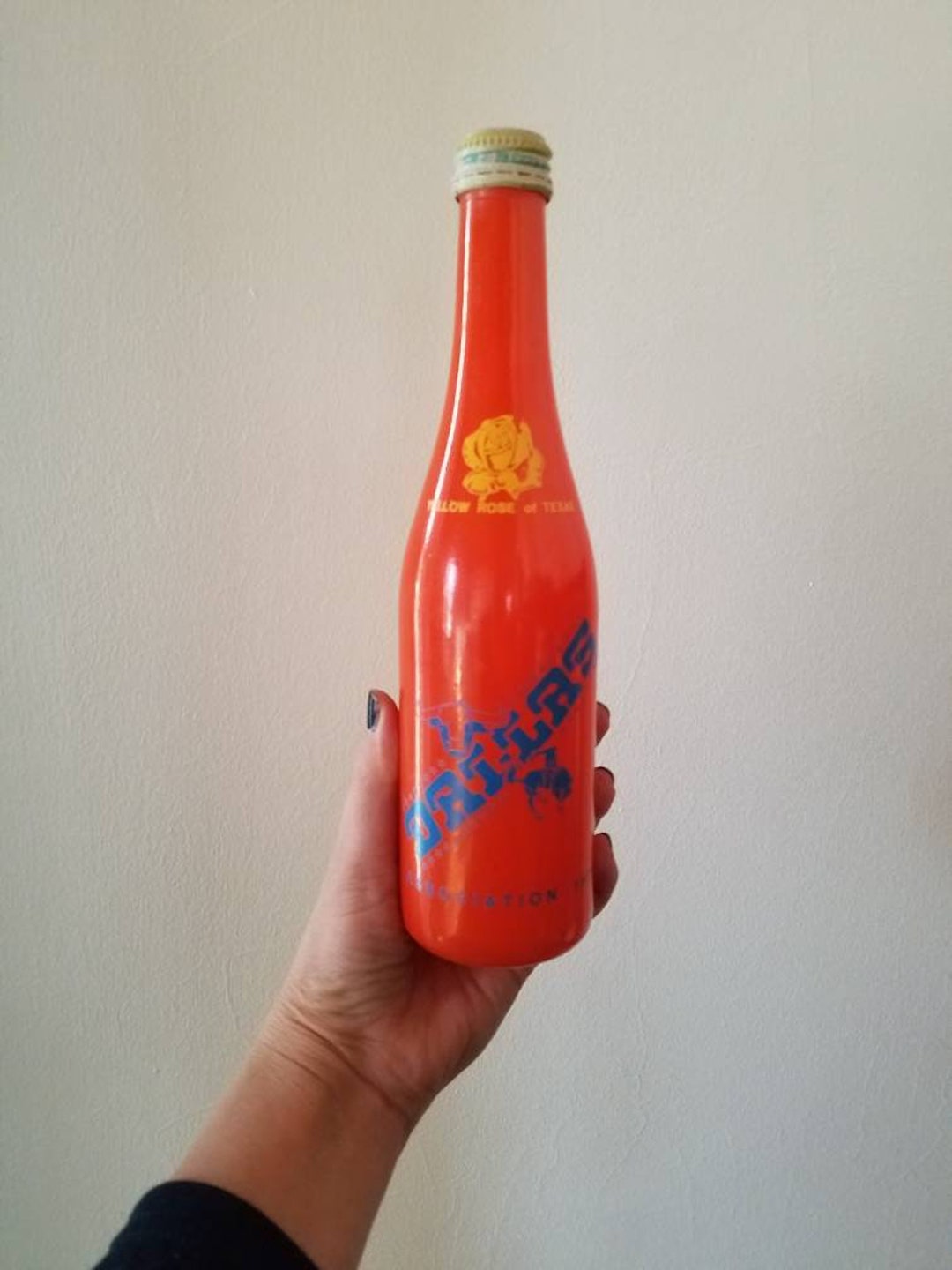 NSDA 1975 Dallas TX (yellow Rose of TX) Commemorative Bottle, Vintage ...