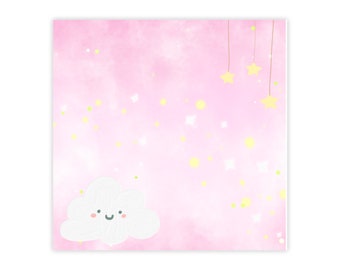 Blocs de notas Post-it® de nubes y estrellas