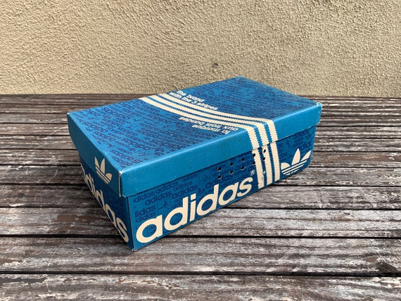 Vintage Adidas Track Shoes / Retro Sneakers Blue … - image 4