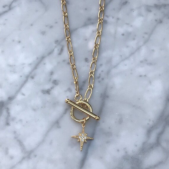chunky star necklace