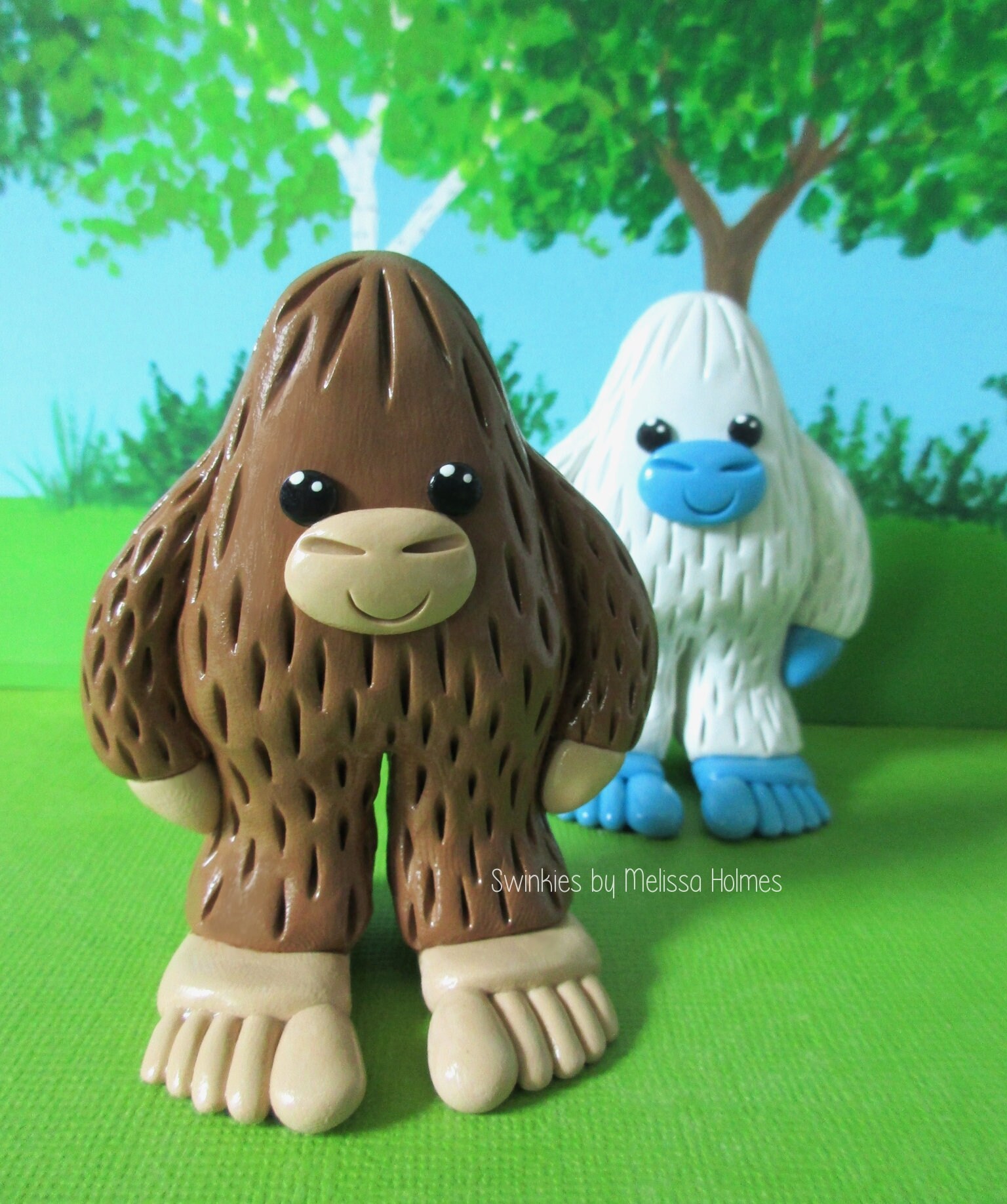 All 4 Swinkies Cryptid Value Bundle - Bigfoot, Yeti, Mothman and