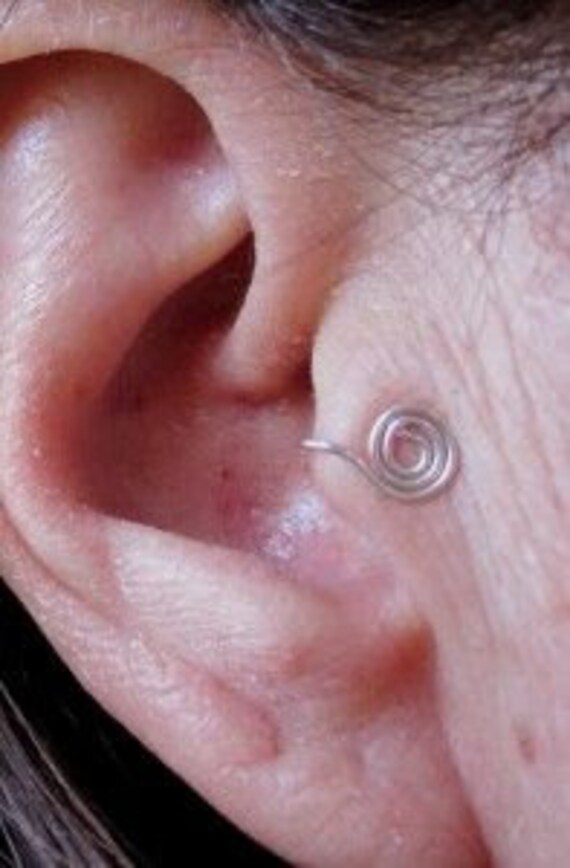Tragus Ear Cuff No piercing ear cuff Right or Left ear Etsy
