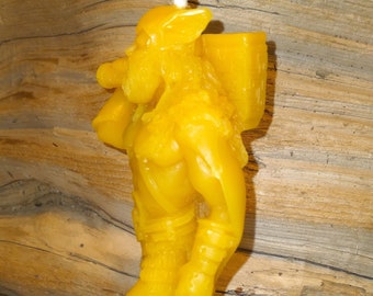 Thor with Hammer -2 Candles ~100% pure beeswax