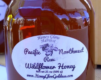 PNW Raw Honey ~Wildflower