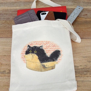 Fuzzball (Nom Nom) Tote Bag / Large and Small