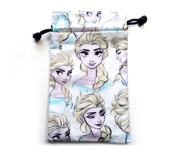 Elsa Frozen Sketch Bag For Dice Cell Phones Nintendo Ds Xl Dice Cards Or Anything Disney Minnie