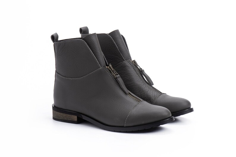 express grey booties