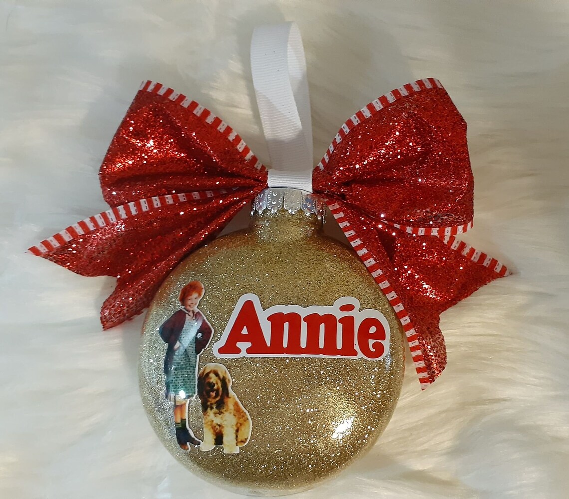 Orphan Annie Christmas Ornament 