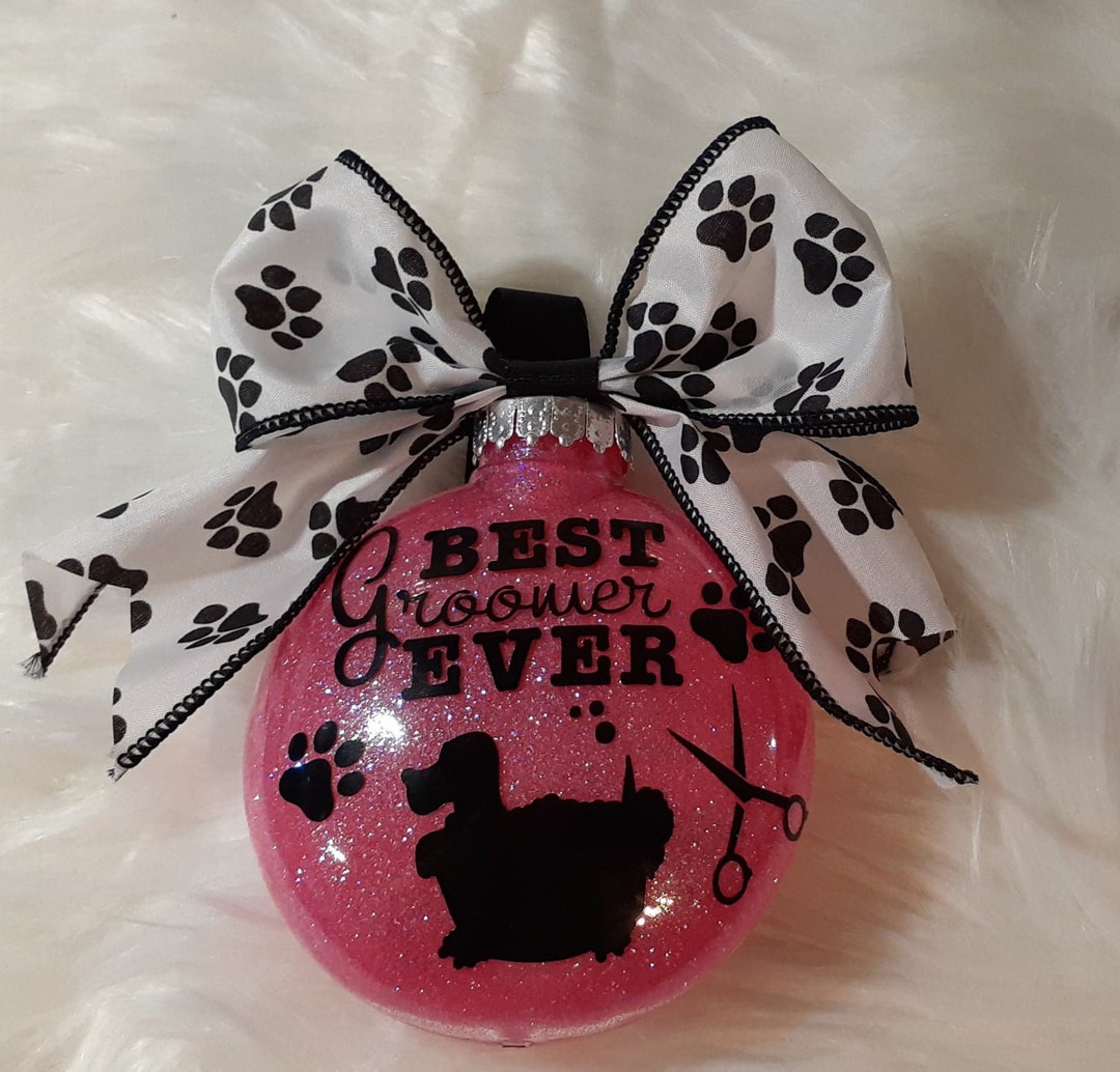 Dog Groomer Christmas Ornament, Dog Groomer, Christmas Ornaments