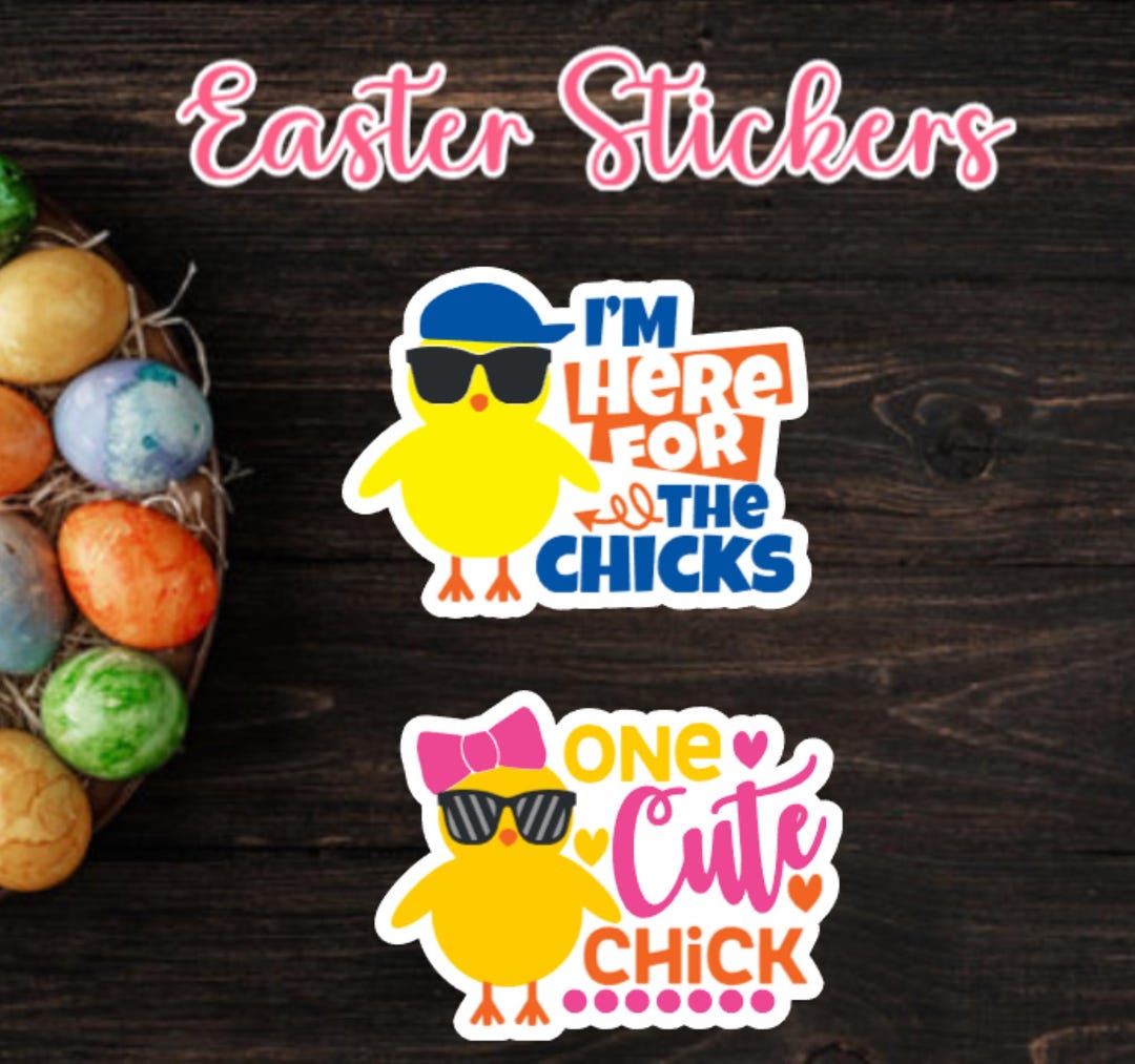 Easter Sticker, Easter, Stickers, Easter Bunny, Journal Sticker ...