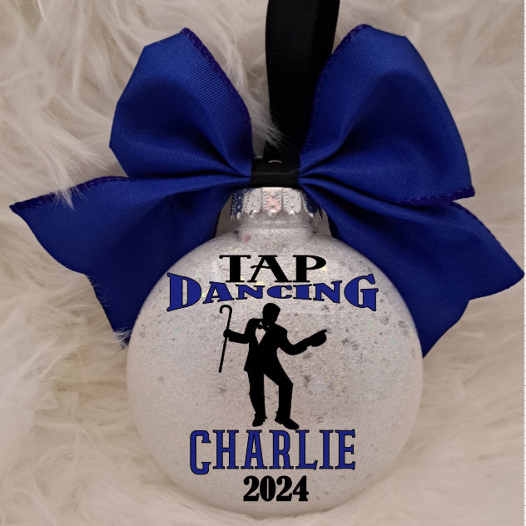 Tap Dance Christmas Ornament, Tap Ornament, Tap Dancing, Tap Dancer
