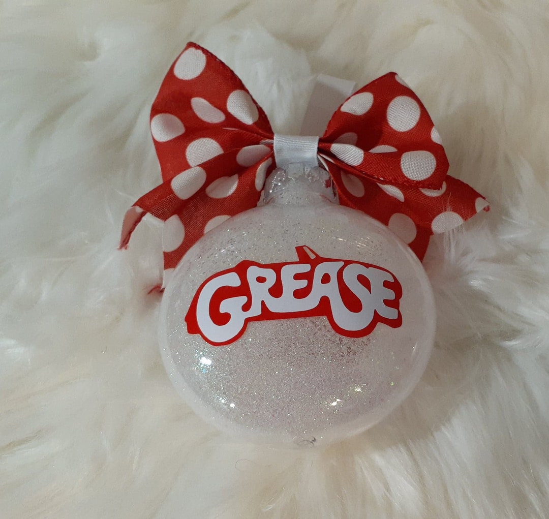 Grease Christmas Ornament Grease Musical Broadway Musicals Etsy