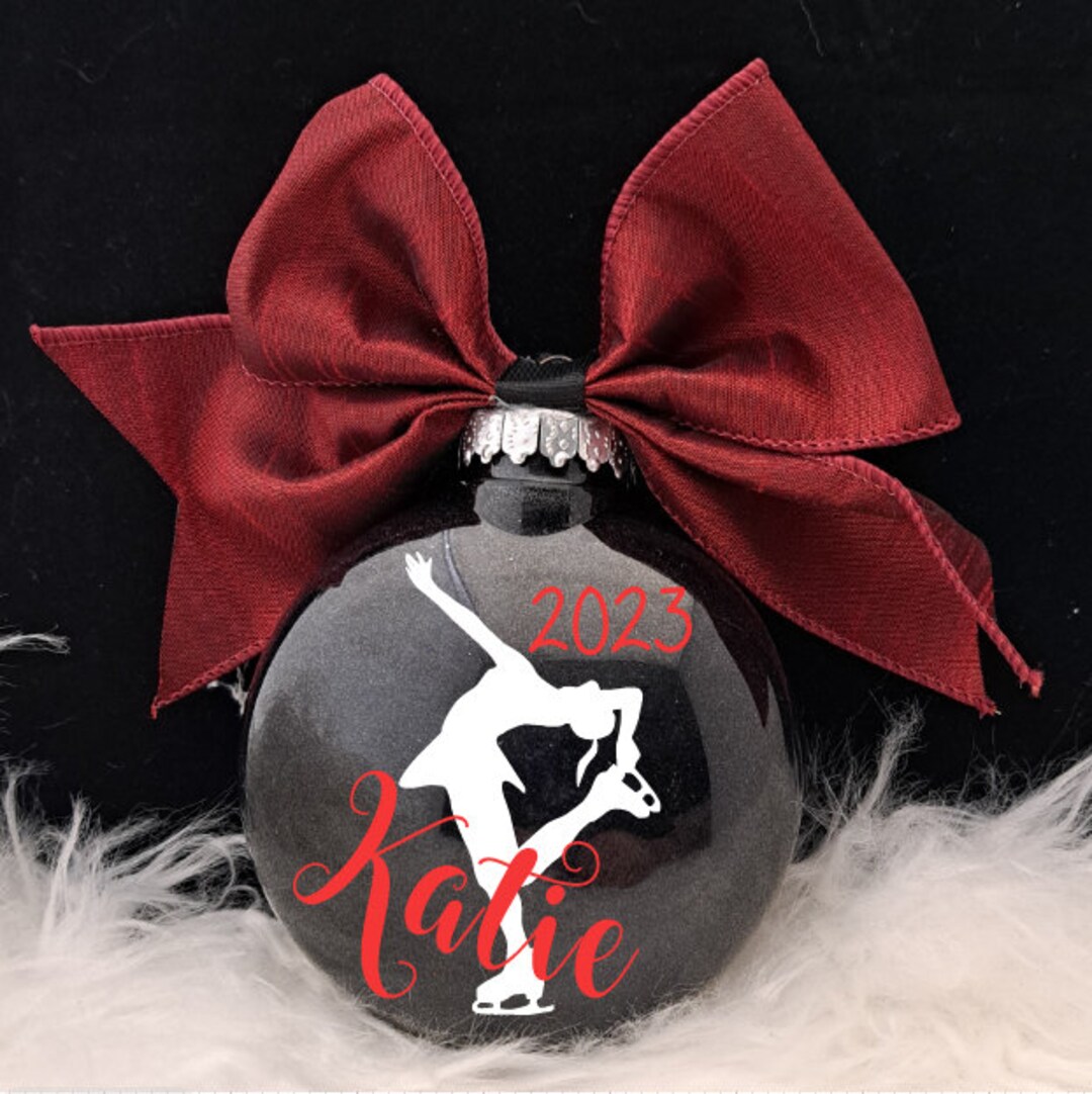 Ice Skating Ornament, Ice Skating, Skater Ornament, Figure Skating