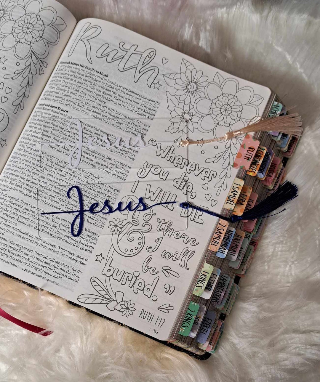 Jesus Bookmark Jesus Christ Religious Bible Bookmark Book - Etsy