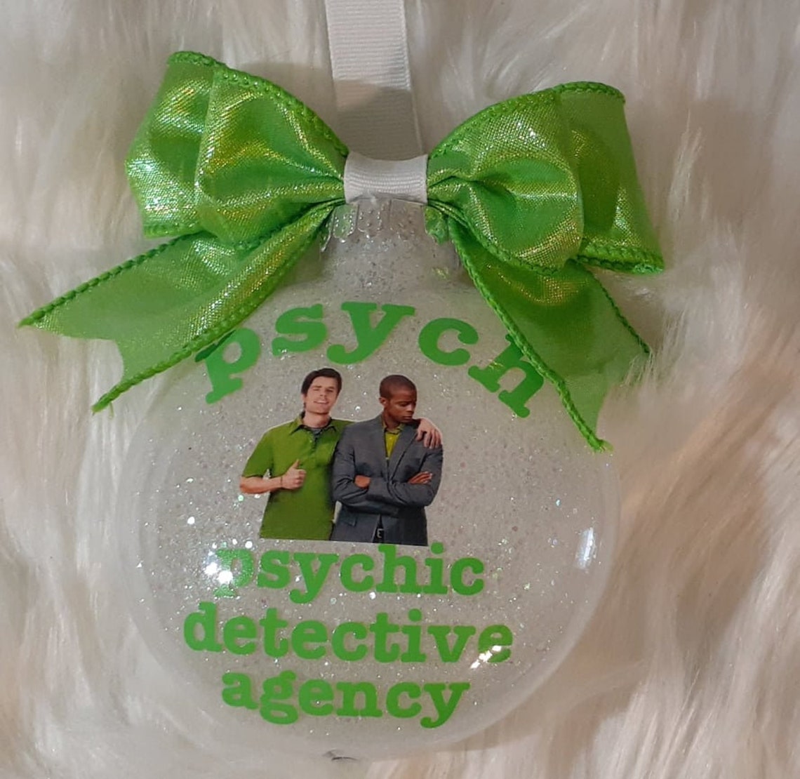 Psych Christmas Ornament TV Show TV Pineapple Psychic Etsy