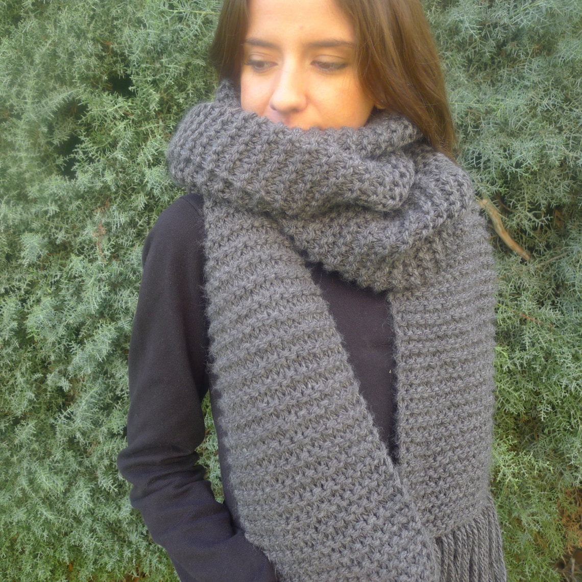 Scarf Pattern Easy Knitting Pattern Beginner Knit Patterns Diy Pattern Instant Download Etsy Scarf Pattern Easy Knitting Pattern Beginner Knit Patterns Diy Pattern Instant Download Etsy