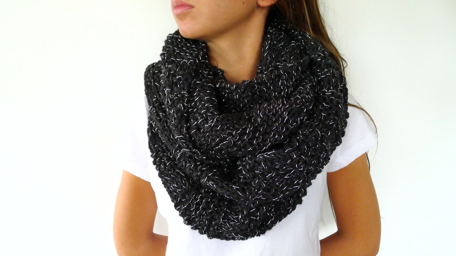 bufanda cerrada ancha