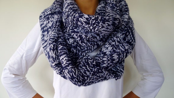 bufandas a dos agujas para hombre