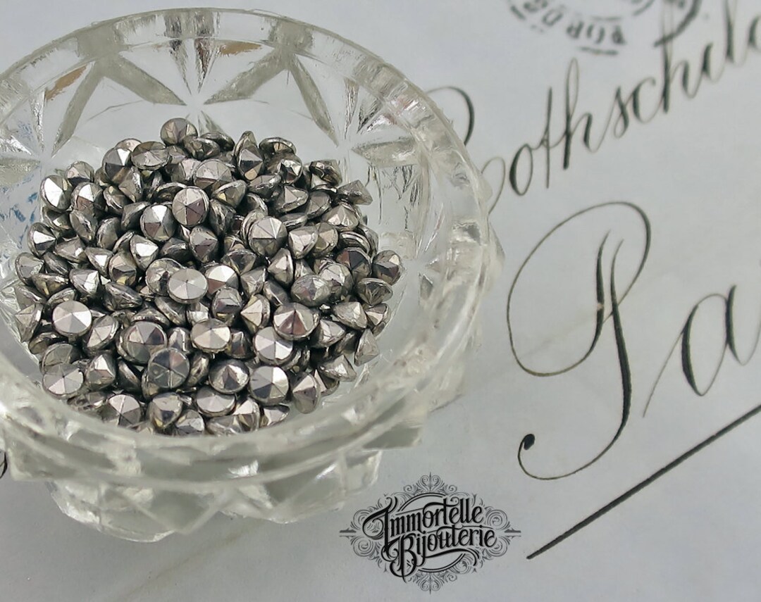 PP23 SS11 Marcasite Rhinestones Chatons - Early 1918-1938 Loose ...