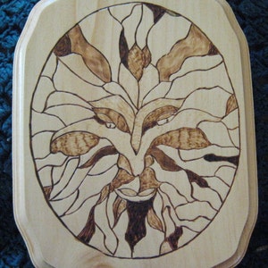Greenman plaque