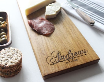 Personalized Cheese Board, Cutting Board, Corporate Gift, Christmas Gift, Wedding, Anniversary, Personalized Men, Gift For Her, Husband Gift