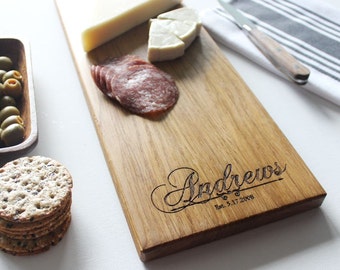 Persoanlized Cheese Board, Cutting Board, Corporate Gift, Christmas Gift, Wedding, Anniversary, Personalized Men, Gift For Her, Husband Gift