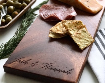 Personalized Cheese Board, Christmas Gift, Charcuterie, Logo Cutting Board, Employee Christmas Gift, Personalized Cutting Board, Wedding