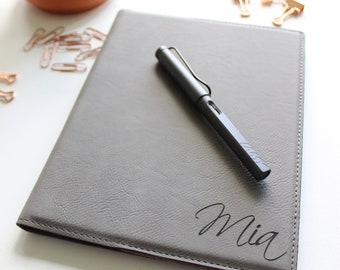 Personalized Portfolio, Custom Engraved Personalized Padfolio, Corporate Gift, Business Gift, Custom Logo, Graduation Gift, Employee Gifts