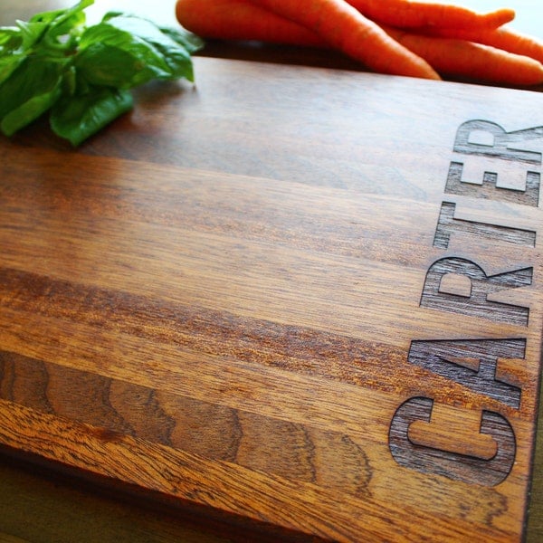 Personalized Cutting Board, Husband Gift, Engraved Cutting Board, Custom Cutting Board, Wedding Gift, Father Day Gift From Wife