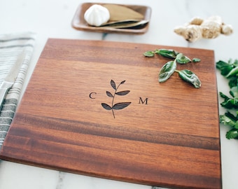 Tabla de cortar personalizada, tabla de cortar grabada, tabla de cortar a medida, regalo de compromiso, regalo para novio, regalo de Navidad para parejas