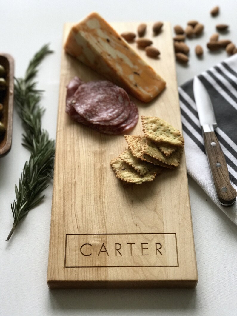 Cheese Board Personalized Cutting Board Custom Name Wedding Etsy