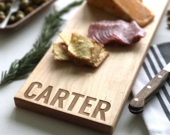 Personalized Charcuterie Board, Engraved Wood Cheese Board, Wedding Gift