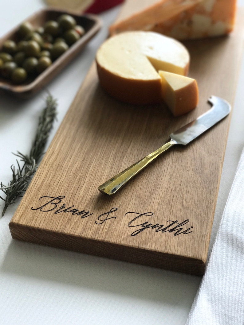 Personalized Cutting Board, Christmas Gifts, Charcuterie Board, Gifts For Her, Gifts For Him, Engraved Cutting Board, Wedding Gift image 1