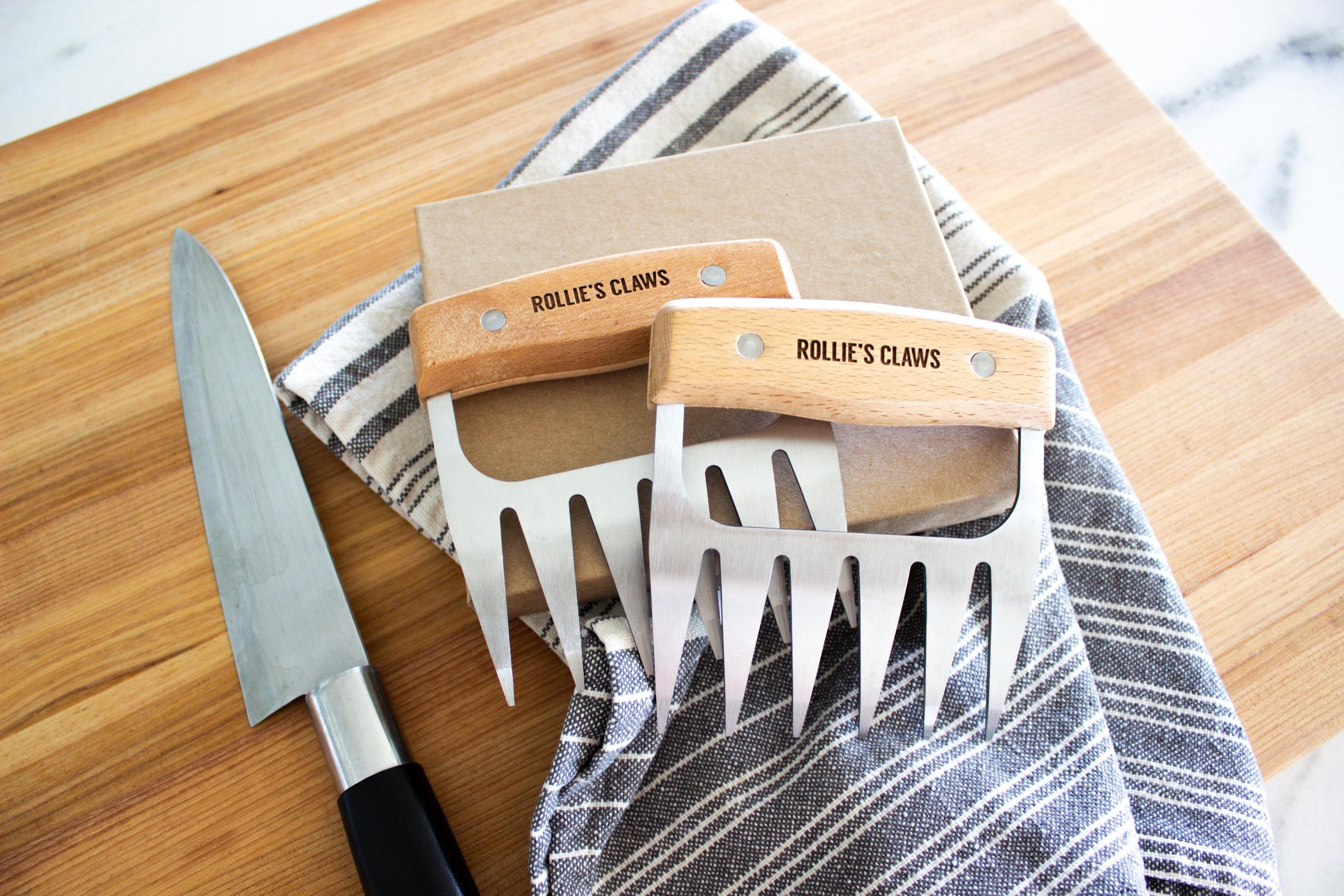 Fathers Day BBQ Meat Shredder Claws, 1 Set of Personalized Pulled Pork Claws | Meat Shredders BBQ Gifts Grilling Gift for Men
