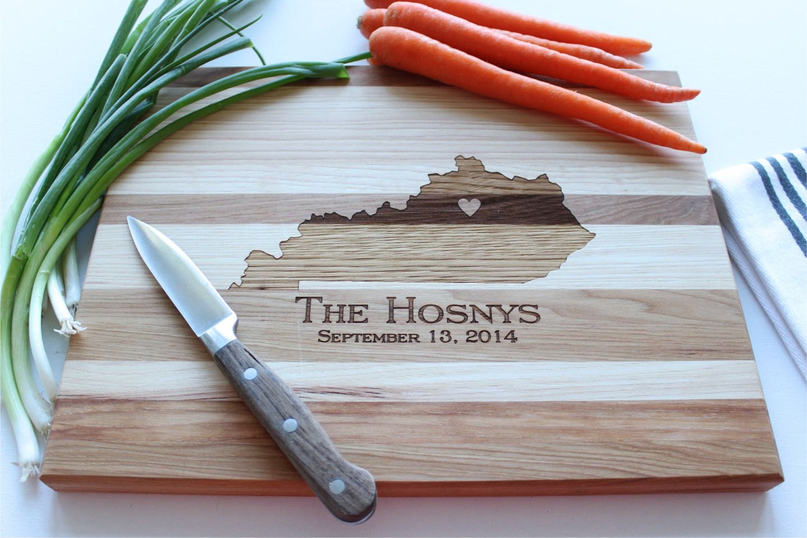 Personalized Cutting Board State Cutting Board Kentucky OR Etsy