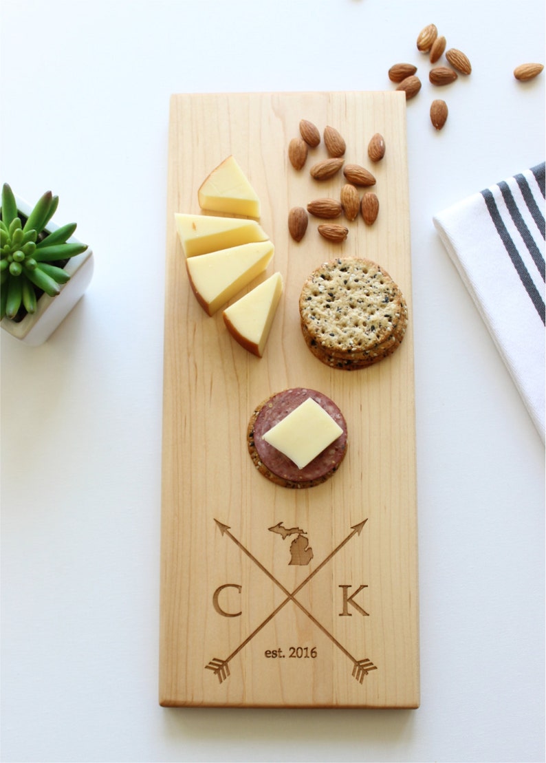 Personalized Cheese Board Personalized Cutting Board Etsy
