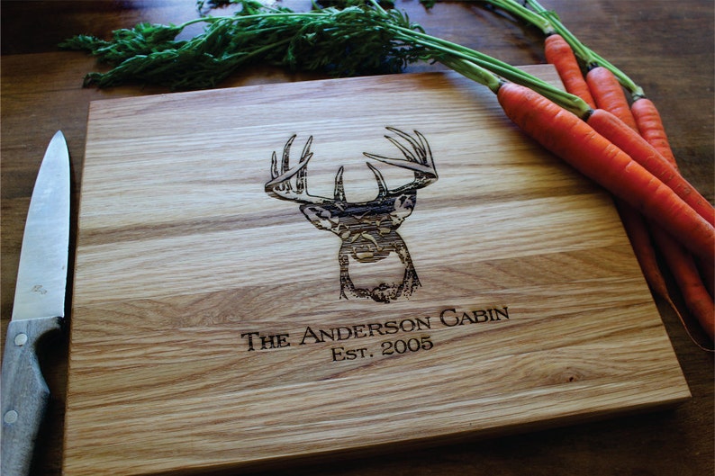 Personalized Cutting Board, Personalized Gift, Husband Gift, Personalized Gifts For Men, Hunting Gift, Valentines Day Gift For Him, Grilling image 2