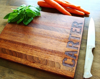 Personalized Cutting Board, Gift for Mom, Custom Name, Christmas, Wedding Gift, Anniversary, Engagement, Gift For Him, Personalized Womens