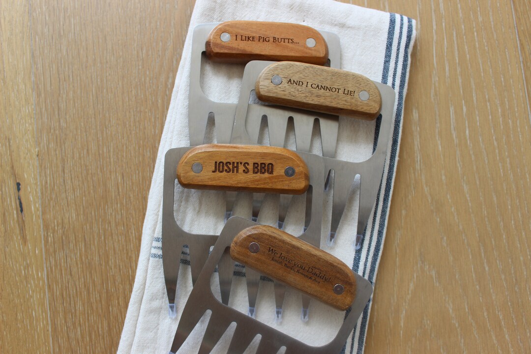 Personalized Meat Shredder Claws, 1 Set of Personalized Meat Shredders