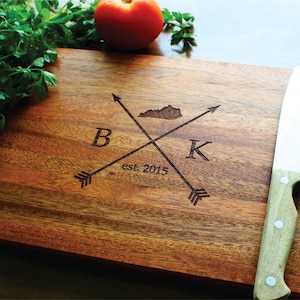 Personalized Cutting Board, Engraved Cutting Board, Anniversary Gift, Engagement Gift, Logo, Closing Gift, Housewarming Gift