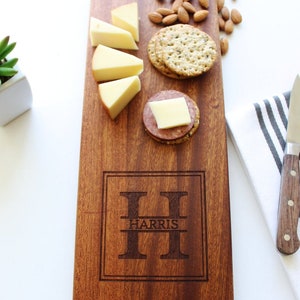 Personalized Cheese Board, Personalized Cutting Board, Parents Wedding Gift, Parents of The Bride Gift, Fathers Day Gift image 7