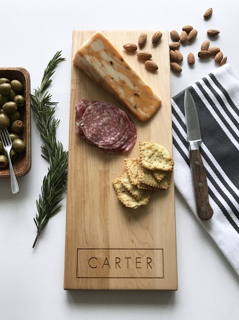 Cheese Board Personalized Cutting Board Custom Name Wedding Etsy
