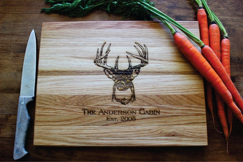 Personalized Cutting Board, Personalized Gift, Husband Gift, Personalized Gifts For Men, Hunting Gift, Valentines Day Gift For Him, Grilling image 3